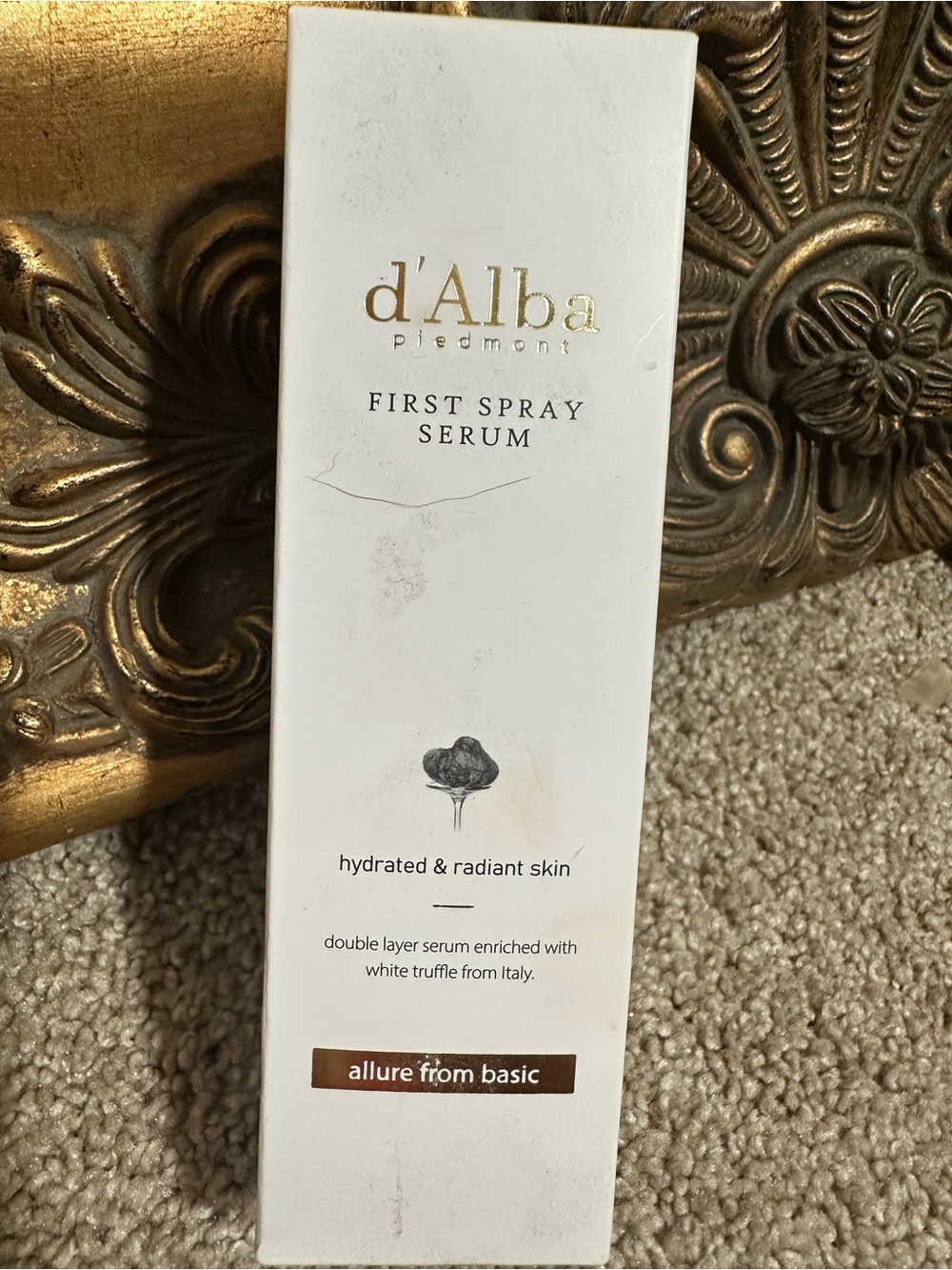 New In Box d'Alba Piedmont White Truffle First Spray Serum $26